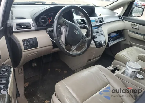 2012 Honda Odyssey Exl из США, поврежденный, VIN 5FNRL5H64CB026238